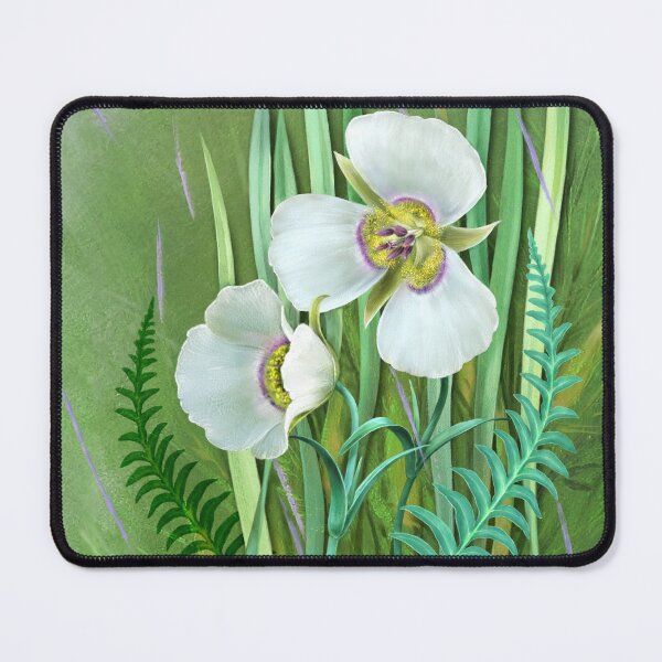 Item preview, Mariposa Lilies on Green designed and sold by Halcyon-Studio.