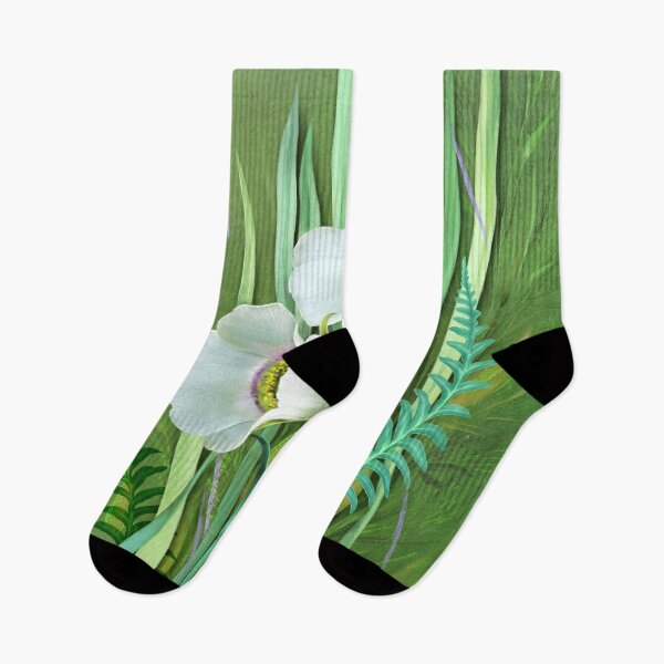 Item preview, Mariposa Lilies on Green designed and sold by Halcyon-Studio.