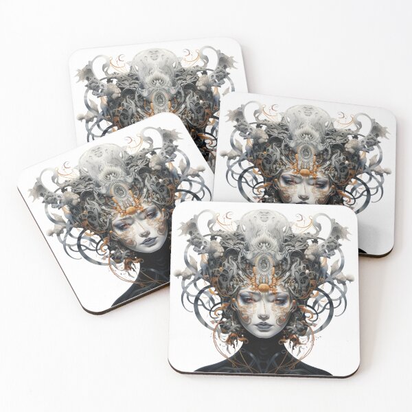 Item preview, Unusual woman with an interesting crown designed and sold by liana campbell.