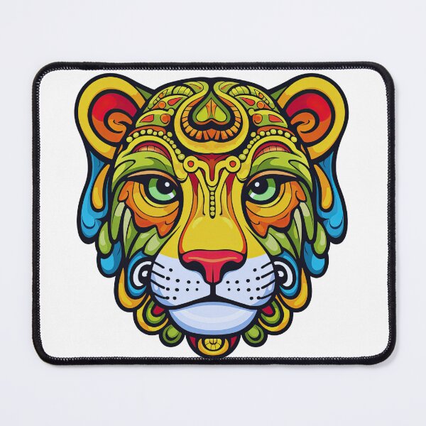 Item preview, JAGUAR COLOR MANDALA designed and sold by Ebuch007.