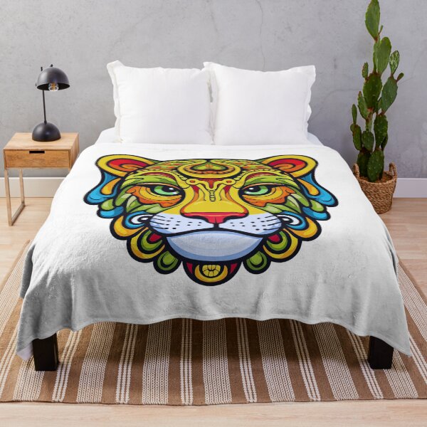 Item preview, JAGUAR COLOR MANDALA designed and sold by Ebuch007.