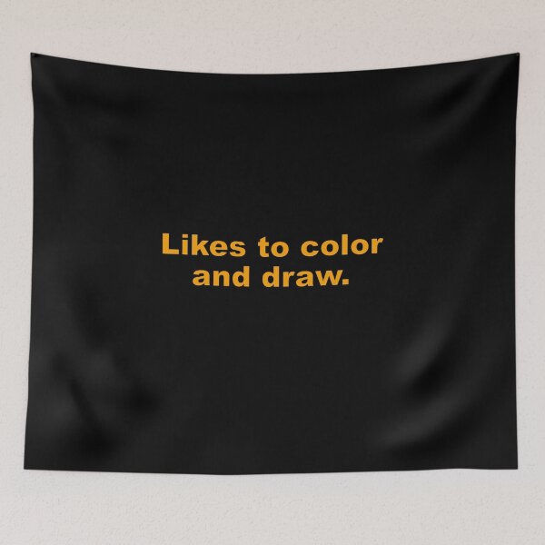 Item preview, Likes to Color and Draw designed and sold by Lori Clough.