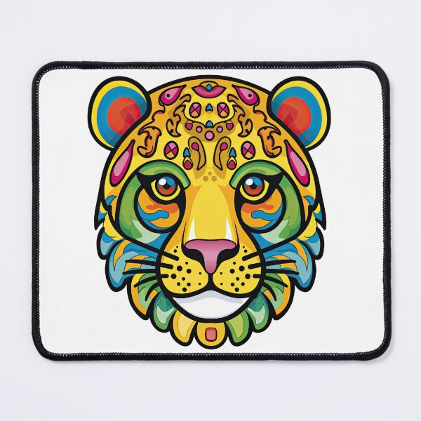 Item preview, JAGUAR COLOR MANDALA designed and sold by Ebuch007.