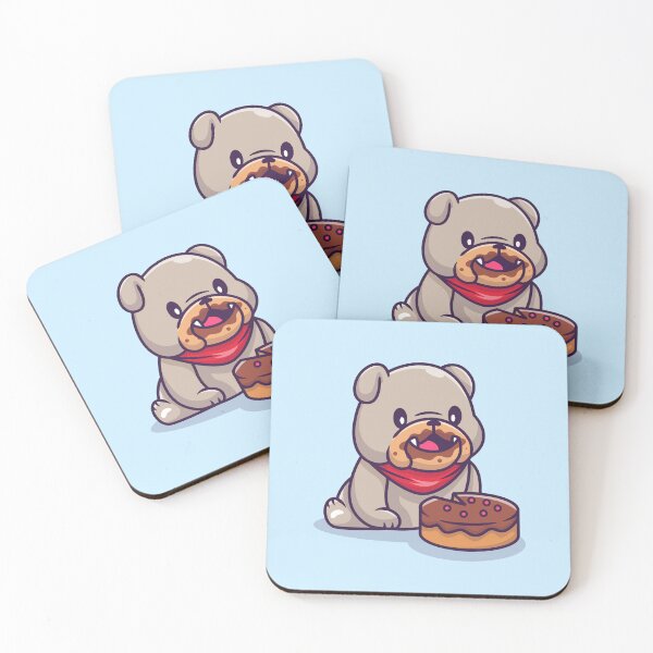 Item preview, Sweet Tooth Bulldog: Cartoon Vector Icon designed and sold by hjian8219.