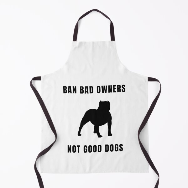 Item preview, Ban Bad Owners Not Good Dogs Silhouette designed and sold by GSDDESIGNMERCH.
