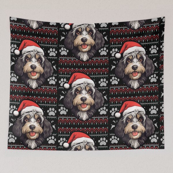 Item preview, Aussiedoodle Ugly Sweater Christmas designed and sold by rafaeltto.