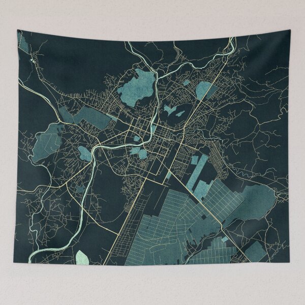 Item preview, Podgorica City Map of Montenegro - Summer designed and sold by deMAP.
