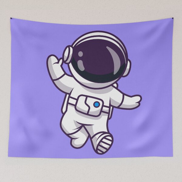 Item preview, Astro Grooves: Cute Dancing Astronaut Cartoon Vector Icon designed and sold by hjian8219.