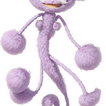 Artwork thumbnail, Purple Pom Pom Alien by DJALCHEMY