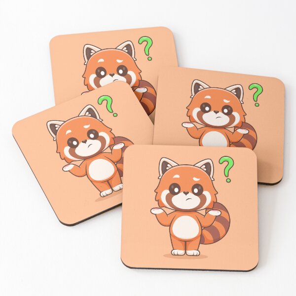 Item preview, Curious Red Panda: Cartoon Vector Icon Illustration designed and sold by hjian8219.