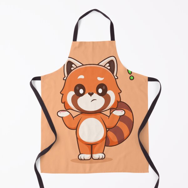 Item preview, Curious Red Panda: Cartoon Vector Icon Illustration designed and sold by hjian8219.