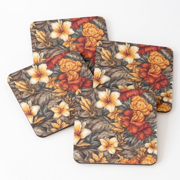Item preview, A Floral Tapestry in Fall Hues designed and sold by D-Dreamweaver.