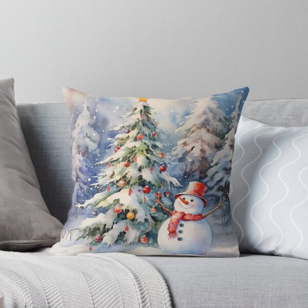 Item preview, Winter Snowman Scenery designed and sold by HolidayFantasy.