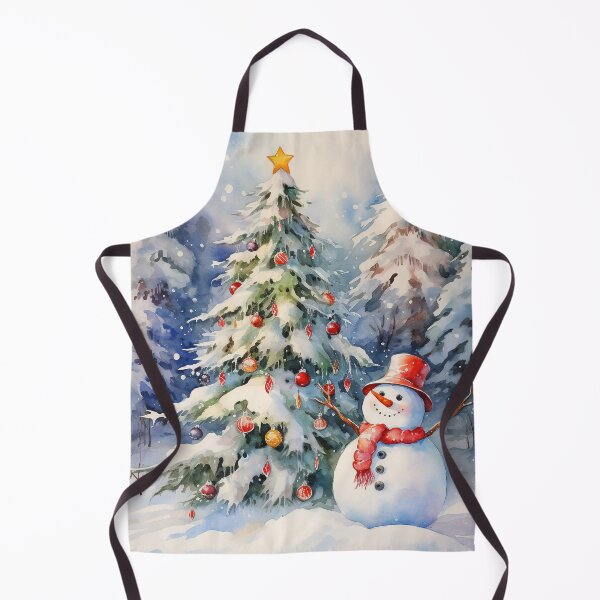 Item preview, Winter Snowman Scenery designed and sold by HolidayFantasy.