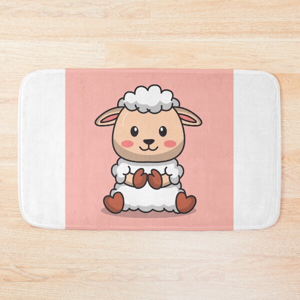 Item preview, Adorable Baby Sheep Vector Icon designed and sold by hjian8219.