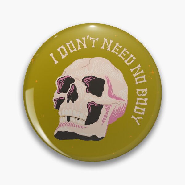 Item preview, Don't Need No Body Bones & Skull designed and sold by SophMairDesign.