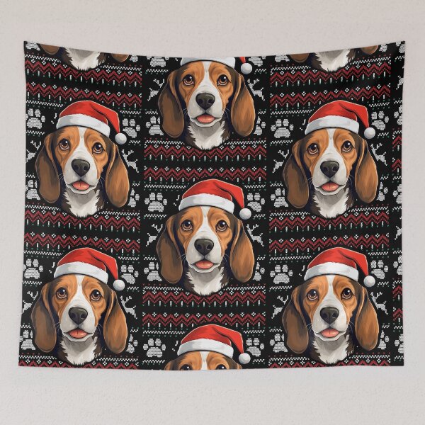 Item preview, Beagle Ugly Sweater Christmas designed and sold by rafaeltto.