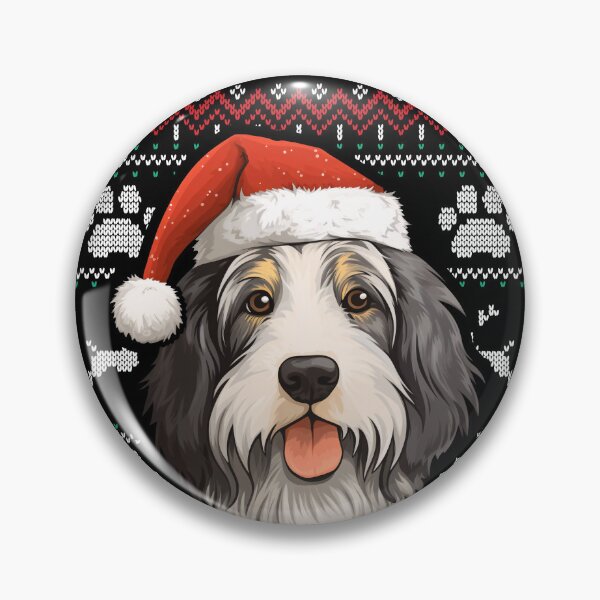 Artikelvorschau, Bearded Collie Ugly Sweater Christmas entworfen und verkauft von rafaeltto.