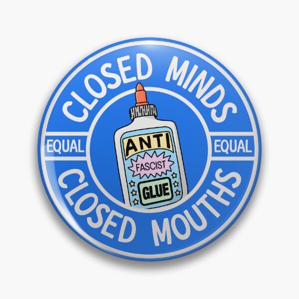 Item preview, Closed Minds Equal Closed Mouths designed and sold by Picket Club.