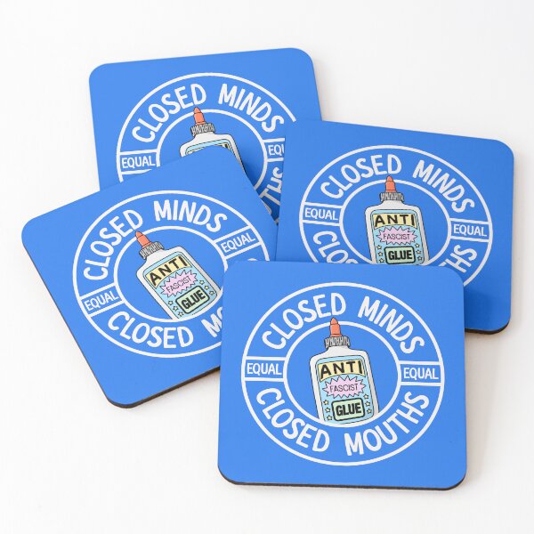 Item preview, Closed Minds Equal Closed Mouths designed and sold by Picket Club.