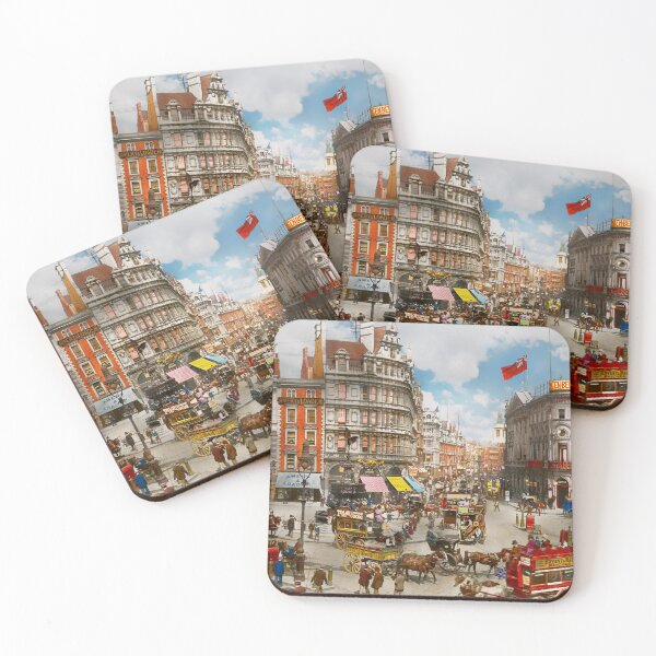 Item preview, City - London, England - Piccadilly Circus 1900 designed and sold by Mike Savad Photography.