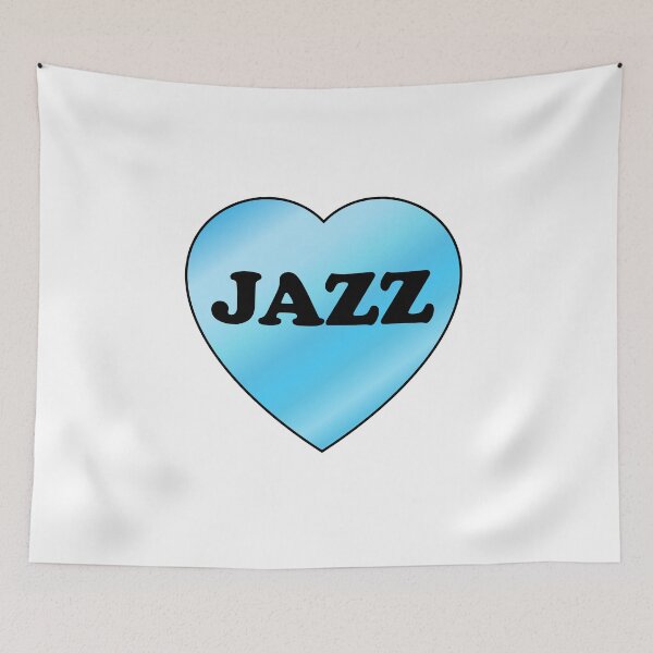 Item preview, I heart jazz - I love jazz - international jazz day designed and sold by Inspirationmotivation.