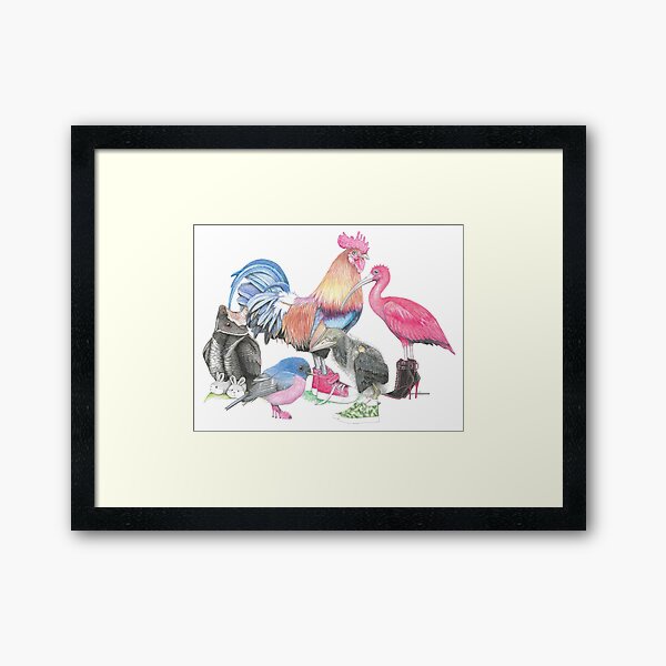 Item preview, 2023 Birds in Shoes calendar pic designed and sold by JimsBirds.
