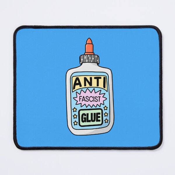 Artikelvorschau, Antifaschistischer Kleber – Lustiger progressiver Witz entworfen und verkauft von Picket Club.