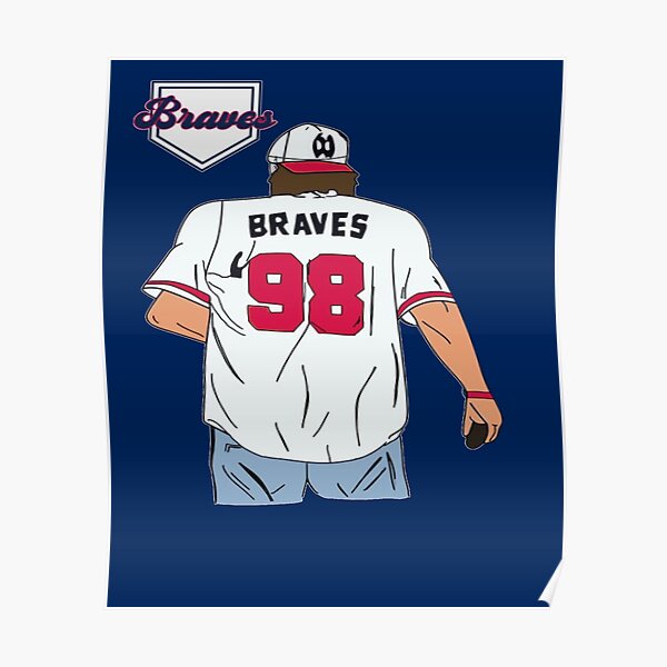 Basic MLB Atlanta Braves Baseball Jersey Wallen Gift For Baseball Lovers