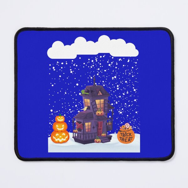 Item preview, Snow on Halloween spooky snow hut snow pumpkin designed and sold by Artstastic.