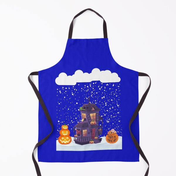 Item preview, Snow on Halloween spooky snow hut snow pumpkin designed and sold by Artstastic.