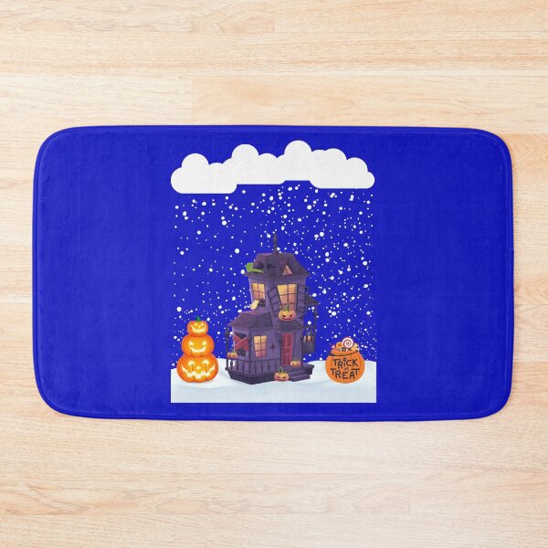 Item preview, Snow on Halloween spooky snow hut snow pumpkin designed and sold by Artstastic.