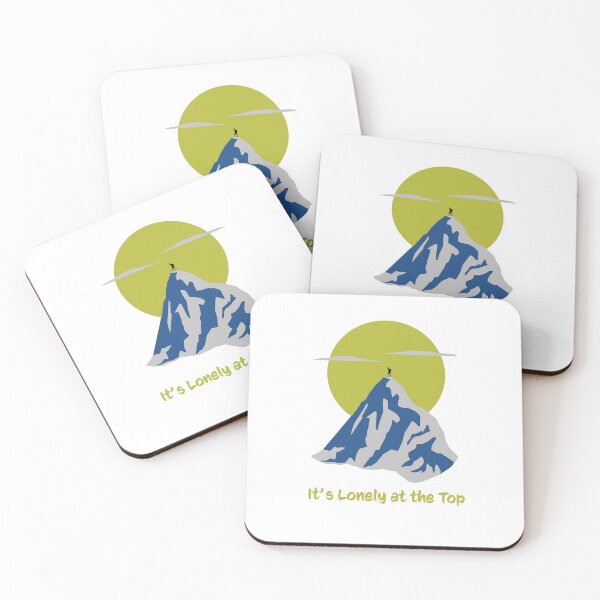 Item preview, It's Lonely at the Top - (+ See this design on 75+ products) designed and sold by Julien Hebbrecht.