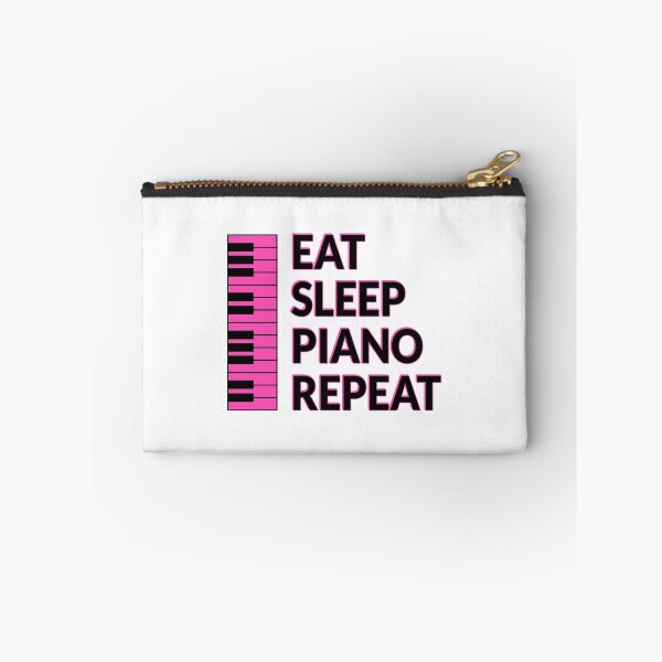 Item preview, Eat Sleep Piano Repeat - keyboard  musician - funny pianist humor designed and sold by Inspirationmotivation.