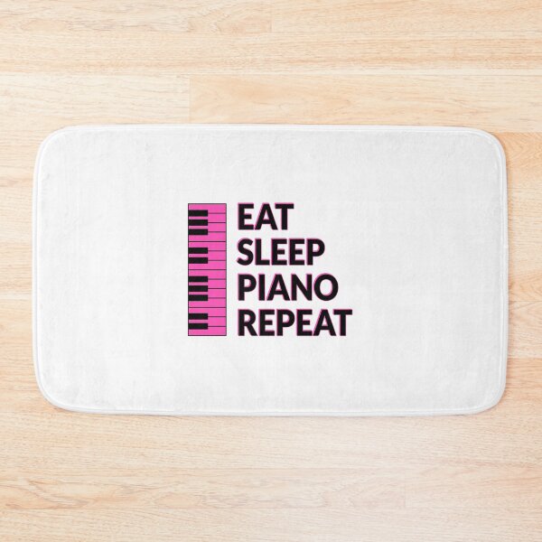 Item preview, Eat Sleep Piano Repeat - keyboard  musician - funny pianist humor designed and sold by Inspirationmotivation.