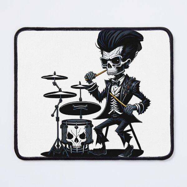 Item preview, Skeleton Drummer in the Bone Band designed and sold by ratchawoot.