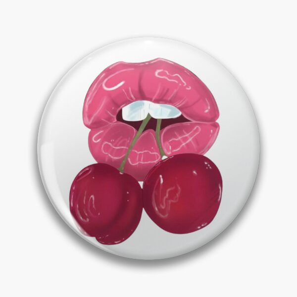 Item preview, Lips - lips and cherry designed and sold by ArtSkyfall.