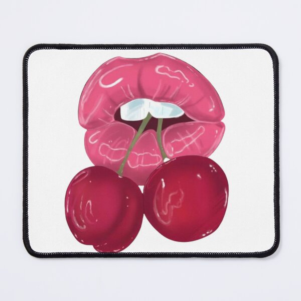 Item preview, Lips - lips and cherry designed and sold by ArtSkyfall.