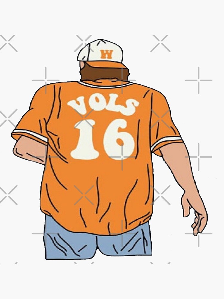 Tennessee Vols Baseball Jersey Tshirt Morgan Wallen 