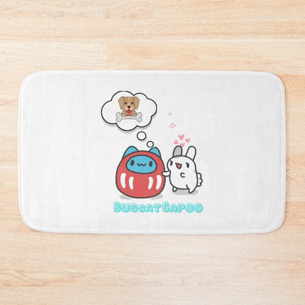 Item preview, bugcat capoo and the bunny designed and sold by YolondaGorman.