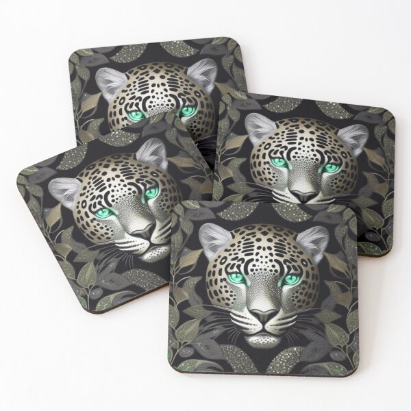 Item preview, Elegant jaguar in metallic and glitter  designed and sold by Roxburylane.