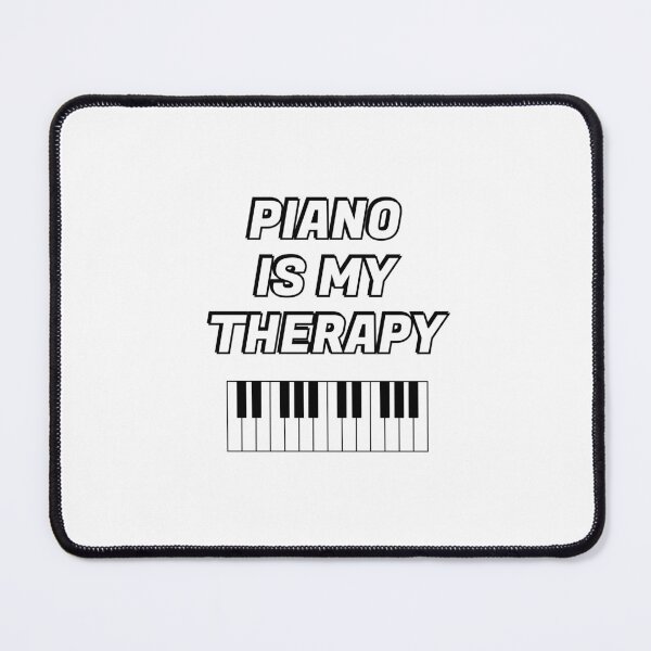 Item preview, Piano is my therapy designed and sold by Inspirationmotivation.