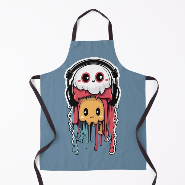 Item preview, horror and cute headphone fantastic and gotic graphic design ironpalette designed and sold by ironpalette.