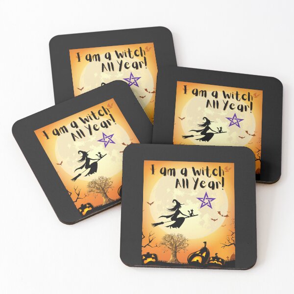 Item preview, I am a Witch All Year designed and sold by Planet Agora.