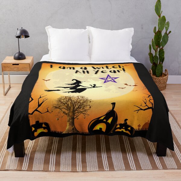 Item preview, I am a Witch All Year designed and sold by Planet Agora.