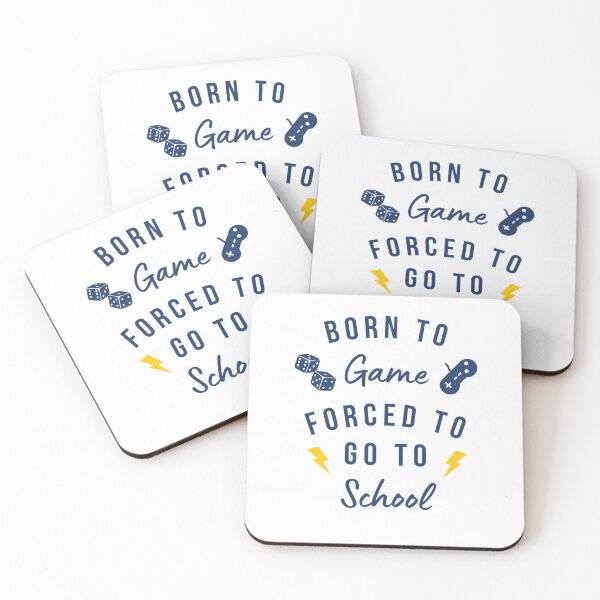 Item preview, Born to game designed and sold by Custom-Print.