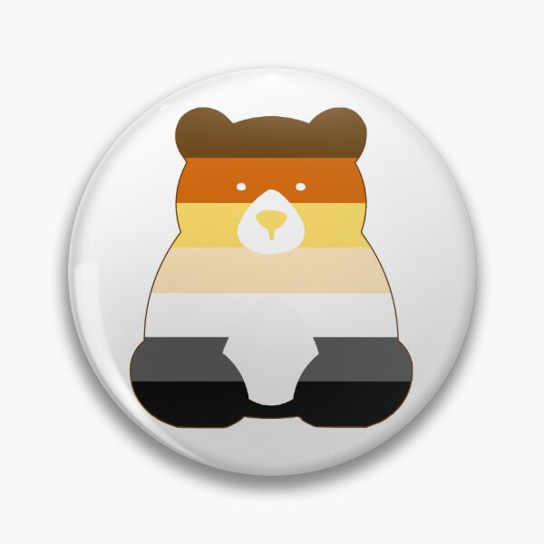 Item preview, Bear Pride Flag Silhouette - LGBTQIA designed and sold by prideparadise.