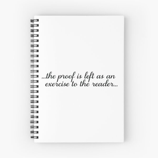 Item preview, The Proof Is Left As An Exercise To The Reader designed and sold by ScienceCorner.
