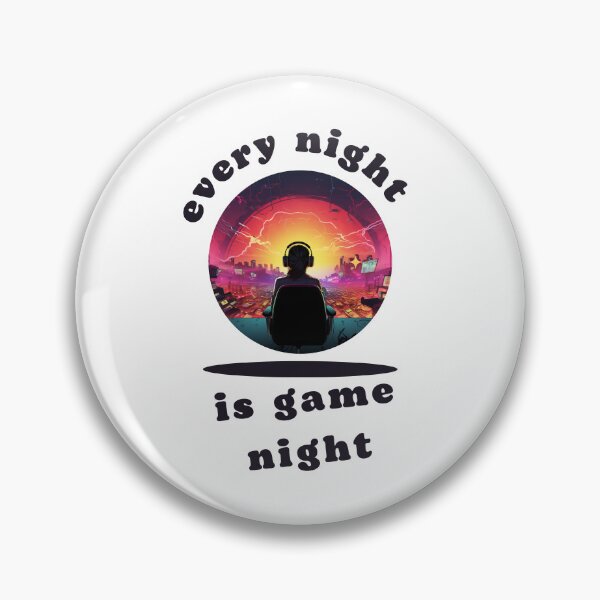 Item preview, every night is game night designed and sold by Custom-Print.
