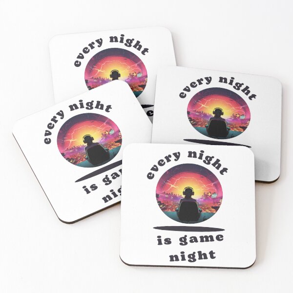 Item preview, every night is game night designed and sold by Custom-Print.